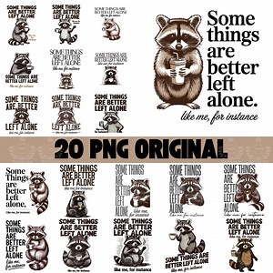 20 Raccoon Digital Print, Sarcastic Art, Funny Saying, Introvert Gift, Quirky Animal Design, Printable Wall Art, Home Decor Instant Download - Etsy