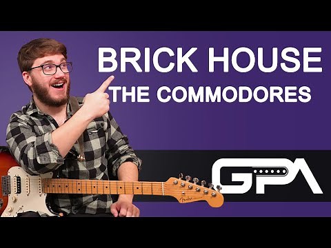 Commodores Brick House Guitar Lesson + Tutorial