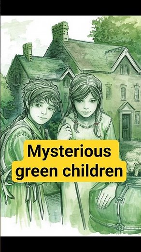 The mystery of the Green children of Woolpit #history