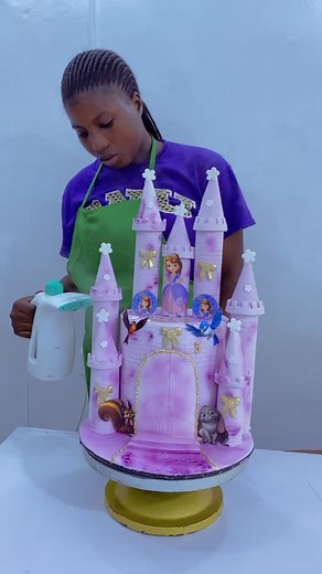 Castle House Design Cake Making Tutorial