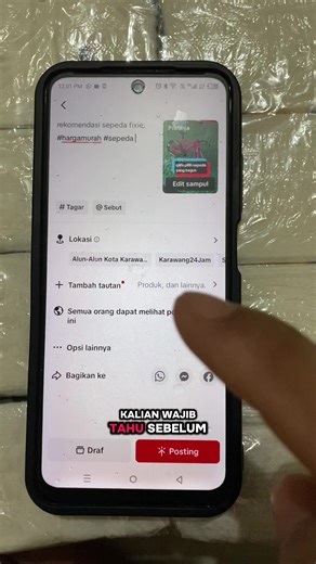 Setting ini dulu sebelum upload vt #affiliatetiktok #edukasitiktok