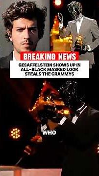 Gesaffelstein All-Black Masked Look at 2026 Grammys Goes Viral