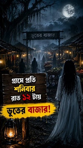 👻 গ্রামে প্রতি শনিবার রাত ১২টায় ভূতের বাজার | Bangla Village Horror Story | Cartoon Zone 2.0 |