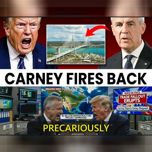 Breaking: Canada's Prime Minister Mark Carney defiantly rejects Trump's demands to delay the $6B Gordie Howe International Bridge, igniting a high-stakes trade war over ownership and threatening a vital economic artery between the two nations. | USA Local Classifieds