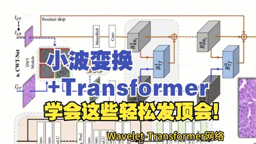 小波变换杀疯！结合Transformer，学会这些轻松发顶会！
