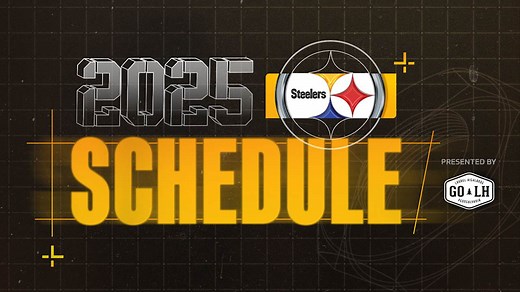 Steelers release 2025 schedule
