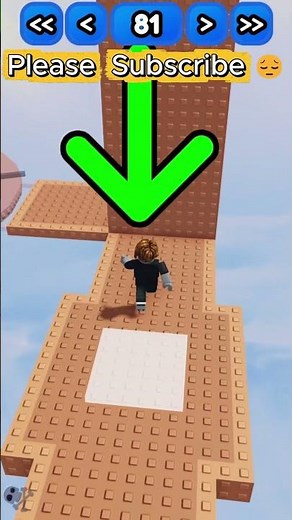 If I Fall, The Video Ends! Roblox Obby Challenge