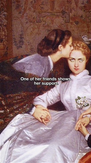 A Wedding Without Choice: The Silent Sorrow of a Bride #painting #TheReluctantBride #viral