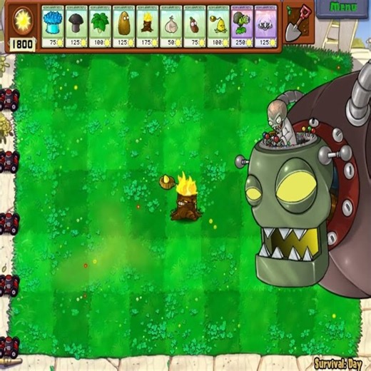 Torchwood vs Dr. Zomboss… Can Torchwood Defeat the Final Boss? 🔥🤖 #pvz #pvzshorts #plantsvszombies