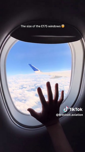 E175 Window Experience: A Flight to Europe!