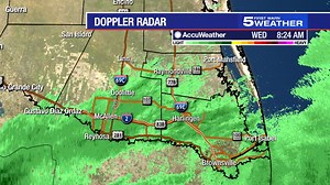 {8:37am Wed} Persistent light rain is moving over the RGV right now. Watch out for slick roads from southern Hidalgo County to Cameron and Willacy Counties. | KRGV Weather