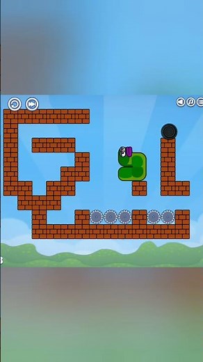 Apple worm level 33 gameplay