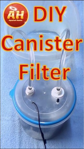 How to Aquarium Canister Filter #shorts #canister #filter #bucket