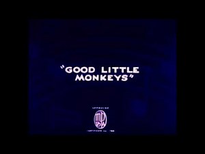 Happy Harmonies Good Little Monkeys 1935 FAKE Titles Opening and Closing