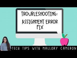 Troubleshoot - Canvas Google Cloud Assignment Error Fix
