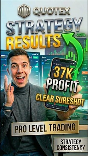QUOTEX LIVE TRADING FOR BEGINNERS 🔥 | BEST STRATEGY