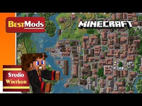 JourneyMap || Minecraft Karten-Mod || Best Mods - Mod-Vorstellung || Minecraft 1.12