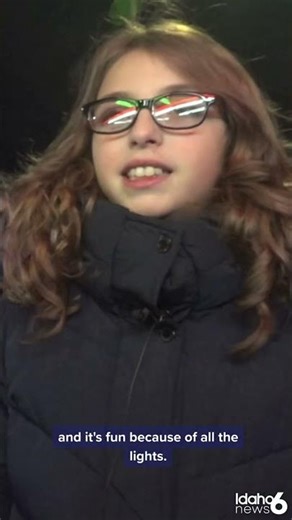 Lights parade in Caldwell