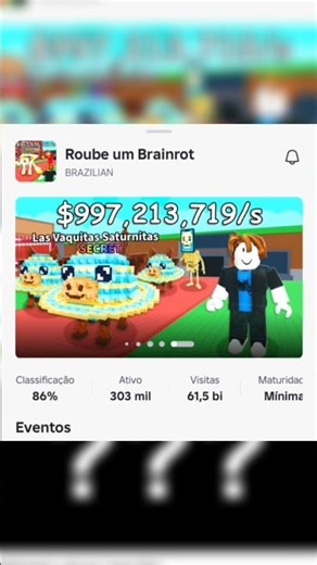 ROUBARAM TUDO 😡 #roubeumbrainrot #roblox #roubebrainrot