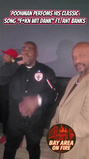 POOHMAN Perfoms his classic Song “f*kn wit dank” Ft Ant Banks #bayareaonfire #poohman #oakland #frisco #eastoakland Credit: Family ENT IG
