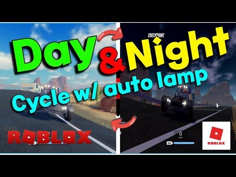 DAY & NIGHT CYCLE with an Automatic Lamp | Roblox Studio Scripting