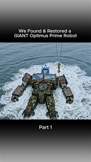 Restoring a Giant Optimus Prime Robot