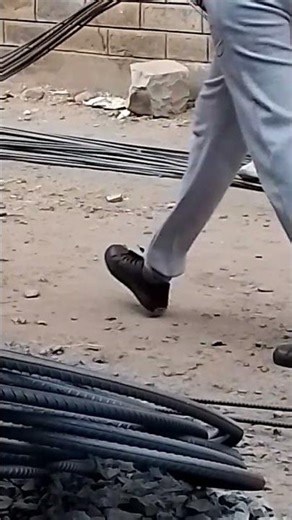 Construction process.This how building metals are made straight. #construction #home #realestate