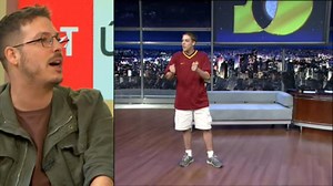 Fabio Porchat foi revelado no 'Programa do Jô', há 20 anos