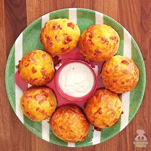 Bacon Cheese Bombs! | Party Panda Party