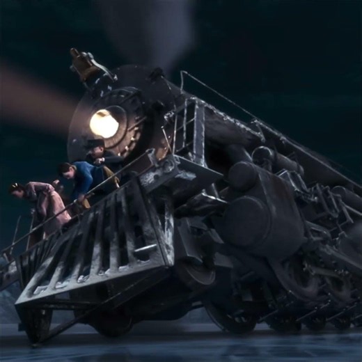 THE POLAR EXPRESS TRAIN MOMENT #polarexpress #moviescenes #edit ☠️😎