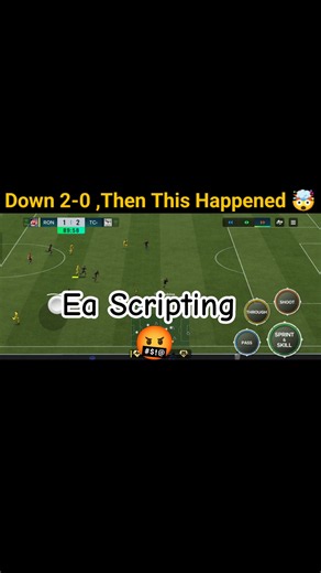 IMPOSSIBLE 90th Minute Scripting Or Pure Skill? 😱 IMPOSSIBLE Comeback! #fifamobile #shorts
