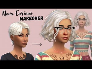 Nova Curious Makeover + CC links || The Sims 4 : Create A Sim (CAS)