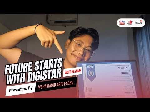 From Code to Impact with Telkom | Video Resume Muhammad Ariq Fadhil | Digistar Class Intern 2026