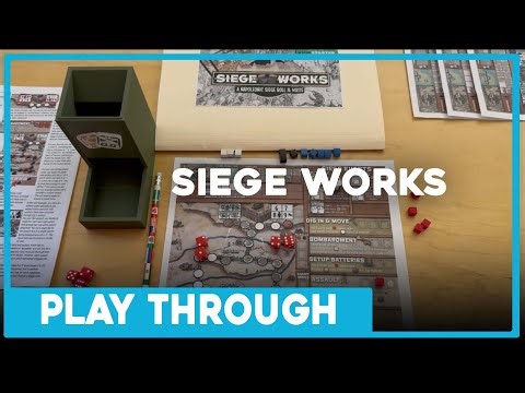 Playthrough | Siege Works | Solo Wargame | The Players' Aid