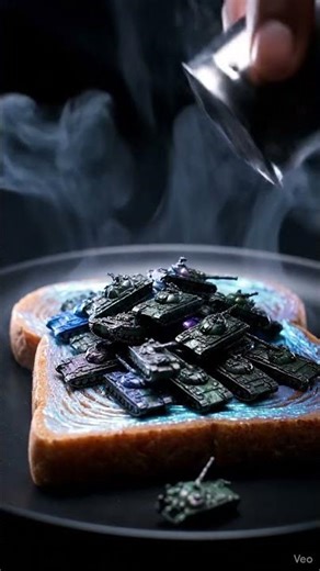 ASMR 👽 Alien Tank Jam Spread on Cosmic Toast 🛸🍓 (Wet Squishy Armor Scraping + Gooey Xenomorph Sounds
