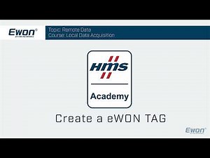 Local Data Acquisition - Create a Ewon Tag