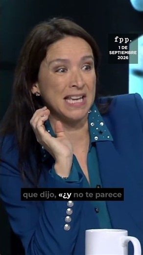 "The Convention was worse": Rocío Cantuarias on Sin Filtros