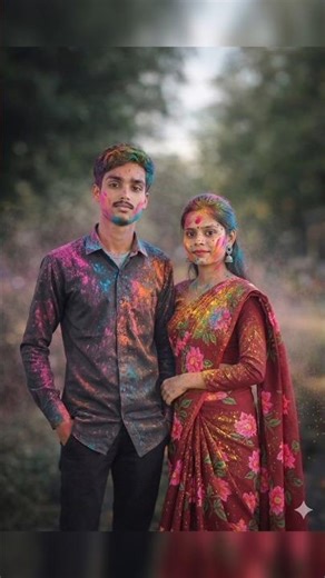 Holi photo editing | Google Gemini prompt | Viral realistic Prompt #trending #shorts