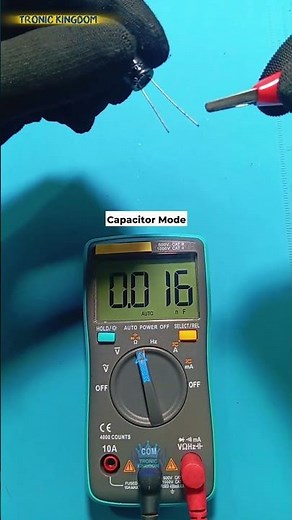 How to Test a Capacitor with a Digital Multimeter ⚡ (Easy Method)
