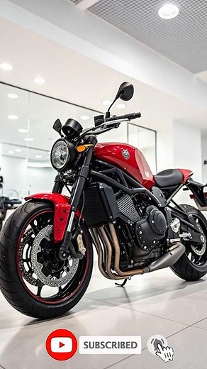 1) "Shocking! The Yamaha XSR900 GP 2026 is finally here! A "cheap" bike that combines retro style...