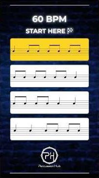 Master Your First Rhythm! 🥁 Sight Reading for Beginners (60 BPM)