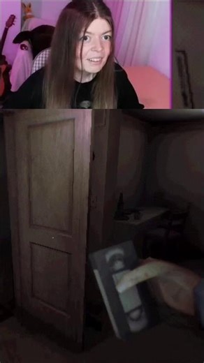 Reacting to Magic Door! VHS Tape Reveals in This Game! #shorts