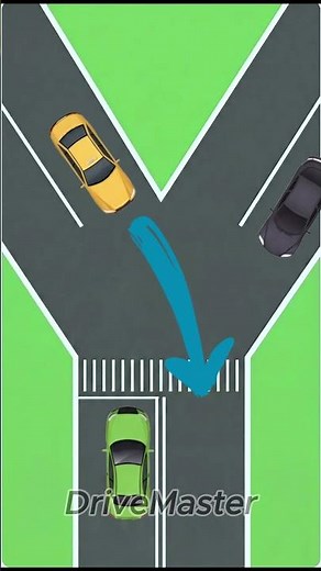 Who Has the Right of Way at This Intersection 🚗⚠️ Quick Rule Guide. DriveMaster.