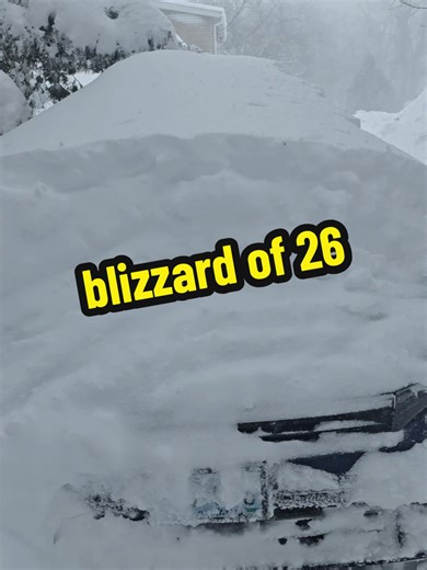 a little footage of Bluzzard of 2026. February 23rd. 32.8 inches of snow, not counting drifts well over 4 feet #breakingnews #blizzard #rhodeisland #snow