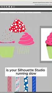 10K views · 80 reactions | Silhouette studio running slow?? No worries, comment WATCH and I will send you the full video to show you how to fix it! #silhouettestudio ##silhouettecameo | Silhouette School with Melissa Viscount | Facebook
