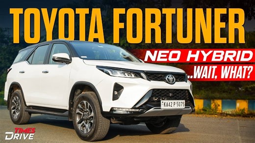 Toyota Fortuner Neo Drive Review with mild hybrid technology. Was it necessary? | Times Drive