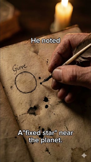 The Planet Galileo Saw But Ignored 😱🪐 #space #history OnThisDay December 28th