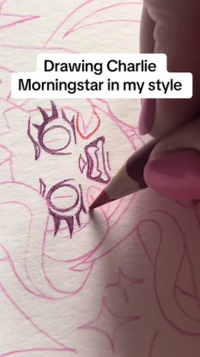 Drawing Charlie Morningstar: Art Style & Materials