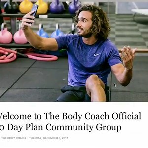 54K views · 120 reactions | Transform your body with my all NEW 90 Day Plan  New recipes. New workouts. New price.  It has all you need to get lean in 2018  Get started at www.thebodycoach.com  | The Body Coach | Facebook