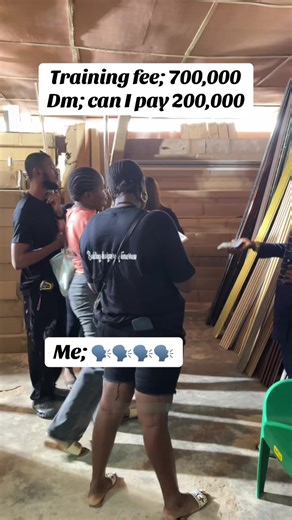 As how naaa 😂😂😂😂 How much is my salary that I will add 500k for you 😩😩😩 Anyways if u have 700k you’re not using, send us a dm to register for our interior design class starting in March 2026… full details on our pinned posts 😉 #MayaInteriorAcademy #DesignBusiness #InteriorDesignCareer #fypシ #fypシ゚viral